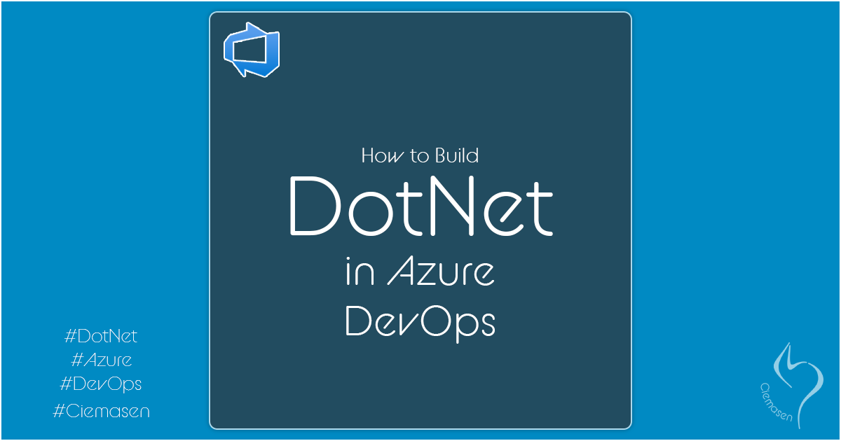 In this article we will explain how to build dotnet core applications with Azure DevOps. Hope you have already went through the previous article on <a href="https://ciemasen.com/articles/how-to-build-angular-in-azure-devops" title="How to build Angular in Azure DevOps">How to build Angular in Azure DevOps</a>